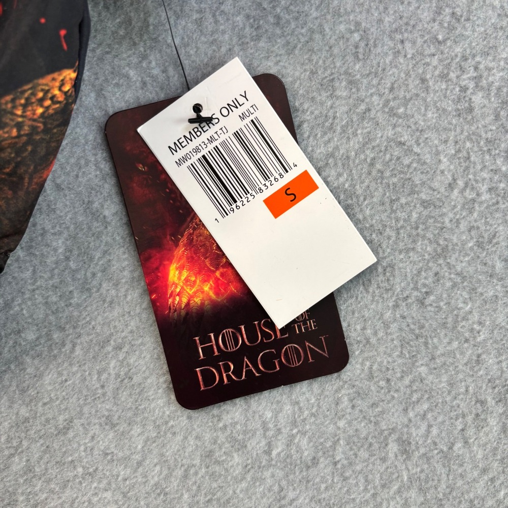 Members Only Game of Thrones House of the Dragon Hoodie Jacket Men's Size Small - Picture 5 of 5